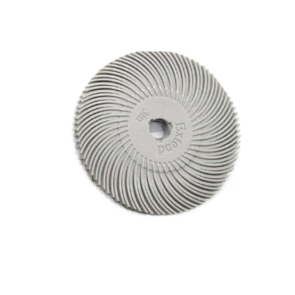 Tarcza gumowa, Szczotka tarczowa z włosia 3 cale 75 mm 10 szt. Polerka trzpień biżuteria drewna uchwyt tworzywa sztucznego(10pcs 5000 grit)