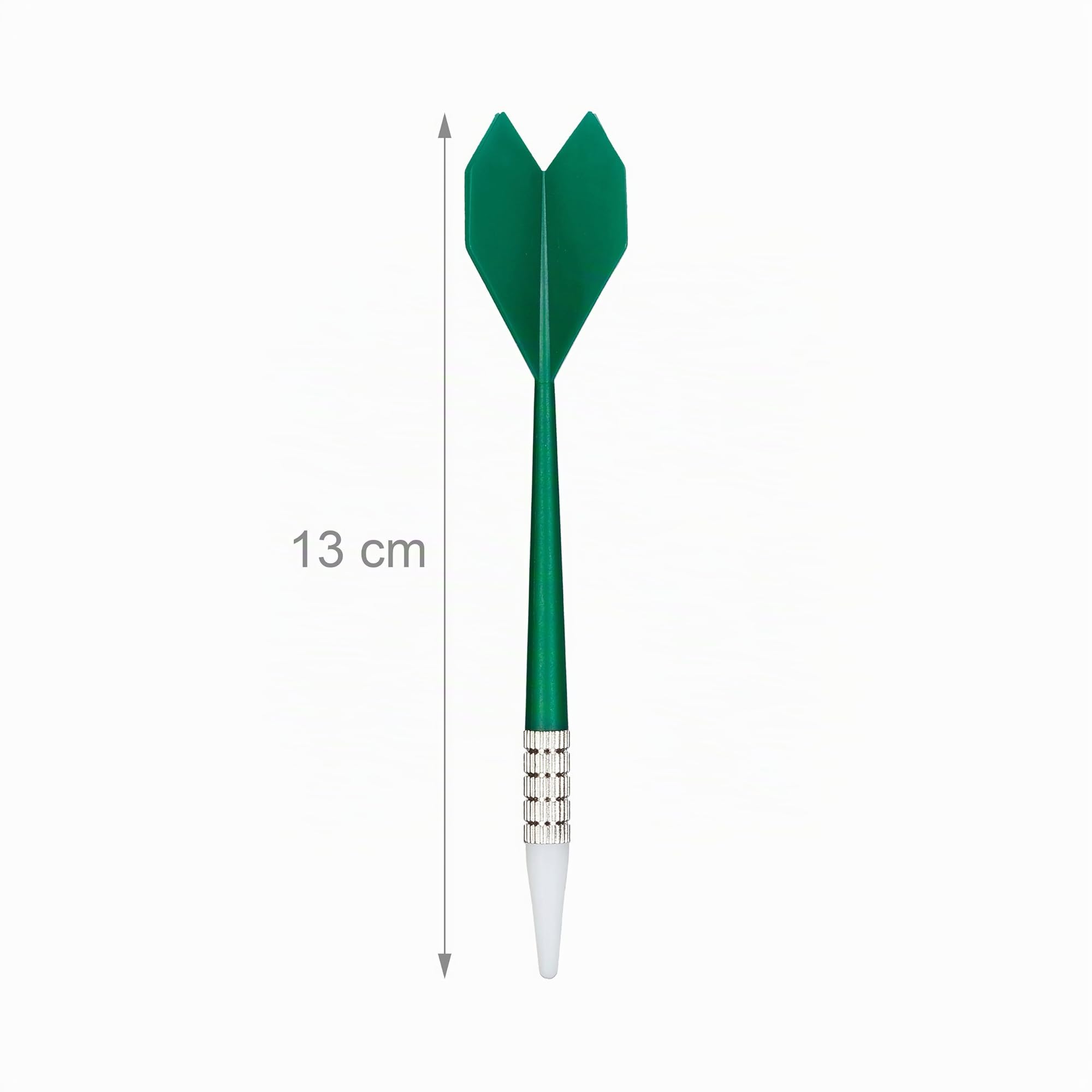 Relaxdays Bersaglio per freccette 42 cm 6 frecce nero/bianco