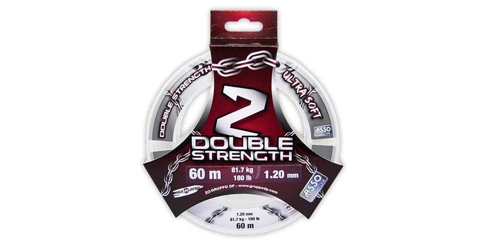 ASSO DOUBLE STRENGTH ULTRASOFT - 1.20 mm, 60 m, bobina, WHITE-00