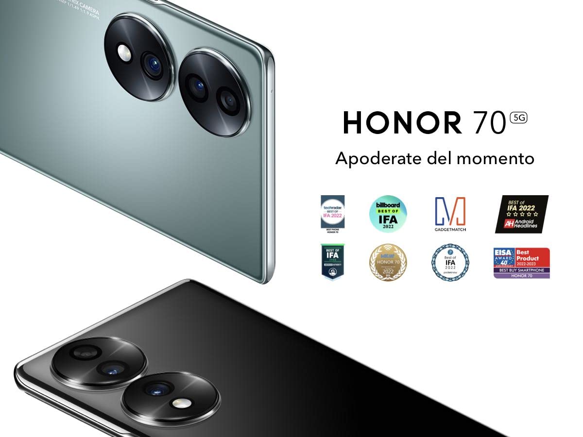 Smartphone 5G OLED 6.67 Pollici 8GB 256GB Black - Dettaglio