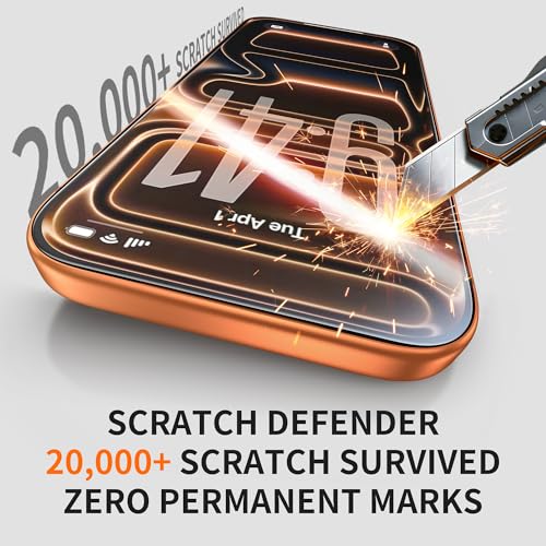 Image of Beizun for iPhone 17 Pro Screen Protector, 3-Pack 9H+ Tempered Glass, Easy Installation, Bubble-Free & Dust-Free, Case Friendly, Full Coverage, 3D Curved Edges