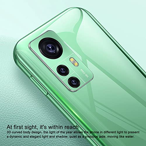 Mini Mobiltelefon 2,5 Tum Android, Dual SIM, Grön Smartphone
