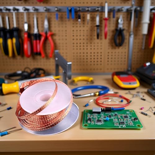 Image of 1.5M 2.5mm Solder Wick Wire Braid Welding Solder Remover Wire Cord Multifunctional Hand Tools Parts Accessories