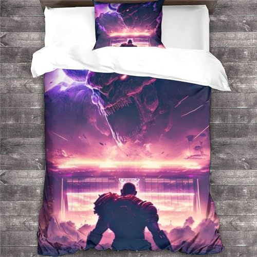 Parure de lit single Machine City pour des nuits douillettes - 4
