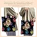 CHENZZZZ Show Head Pet Canvas Shoulder Bag, Dog Cat Paw Animal Footprint Pet Out Bag, Outcrop, Pet Out Shoulder Bag.