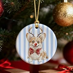 White-dog Ceramic Ornaments 05