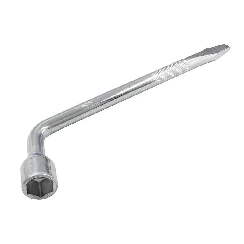 Chave de Roda em L Piutouyar com Soquete Sextavado de 21 mm para Estepe
