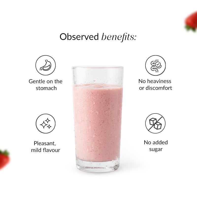 Image of Nutrova Whey Protein Isolate |Refreshing Strawberry Flavour| 24g Clean Protein & 5.5g BCAAs | Low Lactose, Easy to Digest | No Added Sugar or Artificial Sweeteners | Premium Protein for Men & Women (Travel pack)