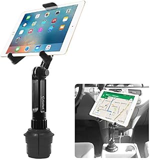 Cup Holder Tablet Mount, Tablet Car Cradle Holder Made by Cellet Compatible