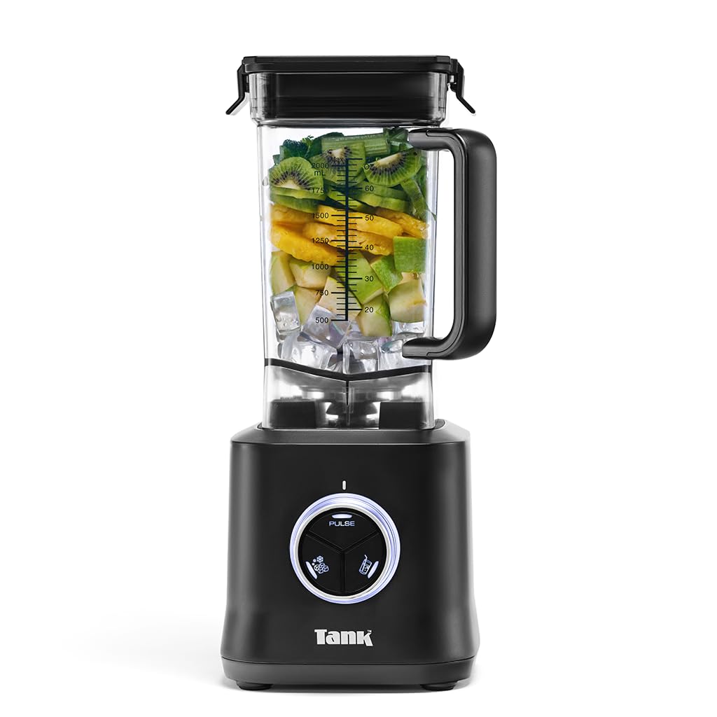 Tank Power Blender, 2L BPA Free Tritan Jug, Soft Start, 2 Preset Programms, 2000 Watts, YB-P22, 2 Year Warranty