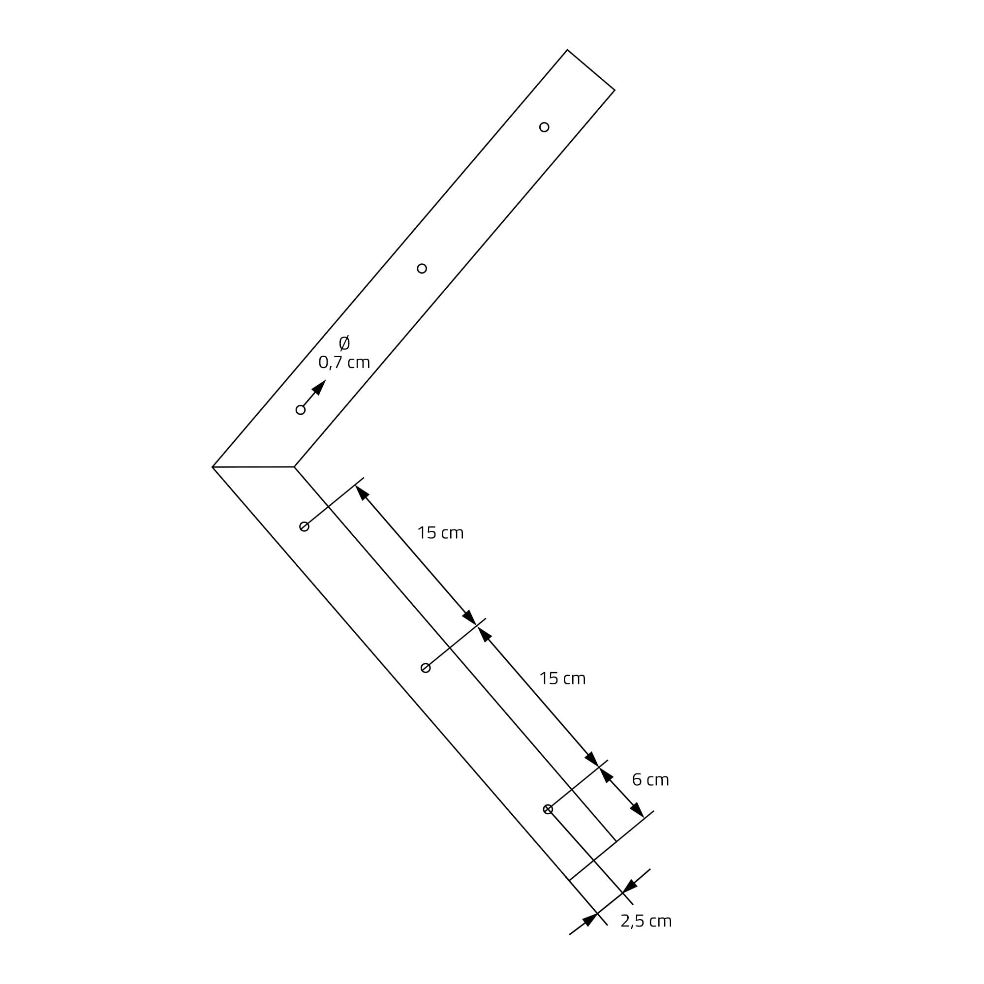 ML-Design 2er Set Tischkufen 44x72 cm, V-Form, aus Stahl, Schwarz, Industrial, Metall Kufengestell für Esstische & Schreibtische, Tischgestell Tischbeine Tischuntergestell Möbelfüße für DIY-Projekte
