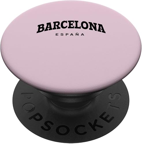 Fun Travel España Barcelona Regalos de vacaciones Diseño Barca PopSockets intercambiables PopGrip