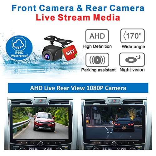 Iying Double Din Car Stereo Wireless Carplay Android Auto 2G+32G Detachable 10 Inch Touchscreen Android Car Radio Bluetooth Am Fm Gps Navigation Wifi Car Audio Receiver With Backup Camera 2 Din Head Unit thumb #2