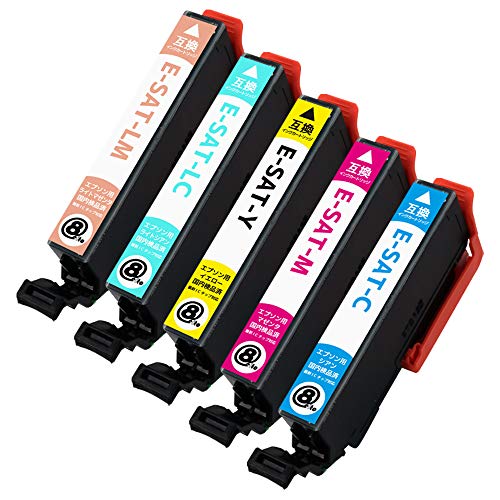 EPSON インクカートリッジセット 8色 24本セット Amazon.co.jp: EPSON エプソン SAT-(C/M/Y/LC/LM)【カラー5色セット
