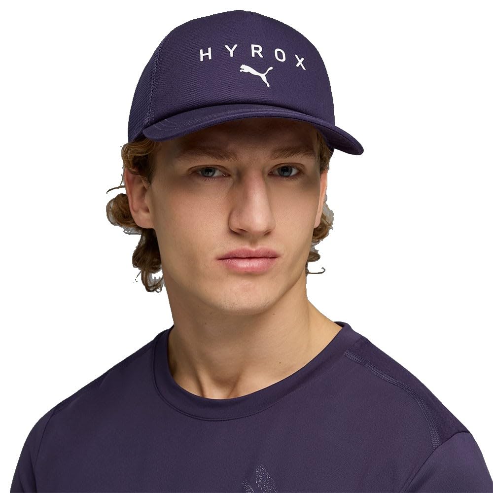 PUMA x Hyrox Trucker Cap Deep Plum Violet foncé