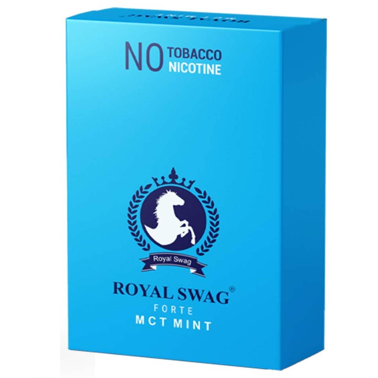 Ayurvedic & Herbal Cigarette, Mint Flavour Smoke for Nicotine Free & Tobacco Free Cigarettes with Shot Helps in Quit Smoking - (20 Sticks Pack, Shot -1)