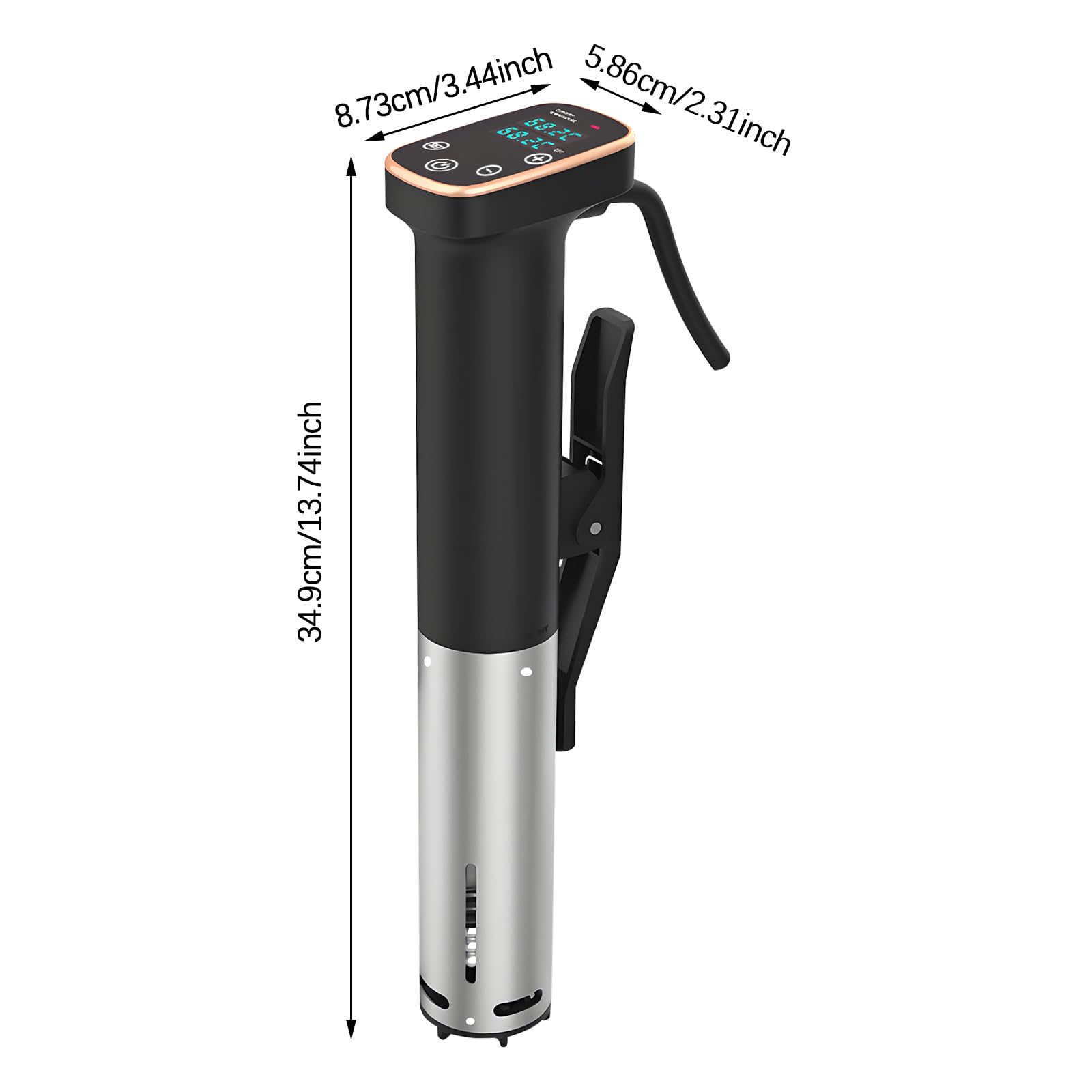 Sous Vide Stick, Faitout de précision 1400 W, étanche IPX7