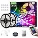 Lepro 10M 36W Tiras LED Exterior Impermeable IP65, Luces Tira LED WiFi(Solo 2,4 GHz) 16 Millones RGB Regulable, Control Remoto y Smartphone APP con Temporizador, Compatible con Voz Alexa y Google Home