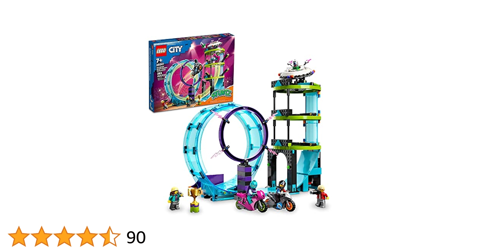 ゲ－ムソフト Amazon.com: LEGO 60359 City Stuntz Stunt Ramp with