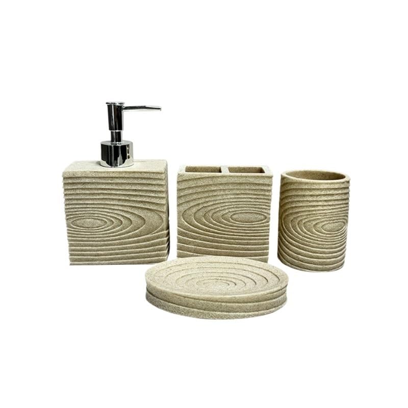 Artículos Decorativos for baño, Taza, jabonera, artículos de tocador for Hotel, Juego Cuatro