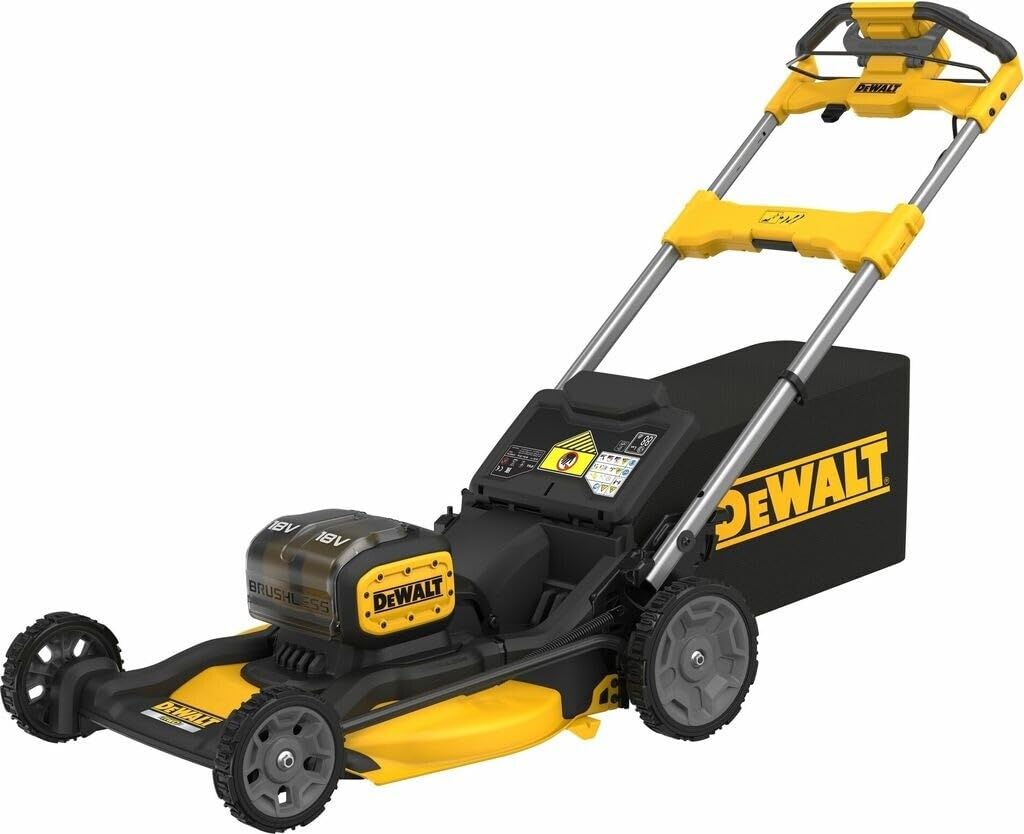Dewalt - Cortacésped autopropulsado inalámbrico (18 V, 2 baterías, 8 Ah, DCMWSP156W2-QW)