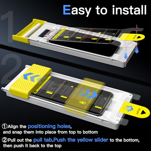 Image of JETech 9H+ Tempered Glass Screen Protector Guard for iPhone 17e (2026) / iPhone 16e, AR Anti-Reflective Coating, Anti-Fingerprint & Auto-Align Installation, Case-Friendly, 2-Pack