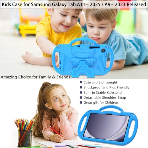 Carcasa resistente Samsung Tab A9+ 11 pulgadas con acabados de alta densidad LTROP 2