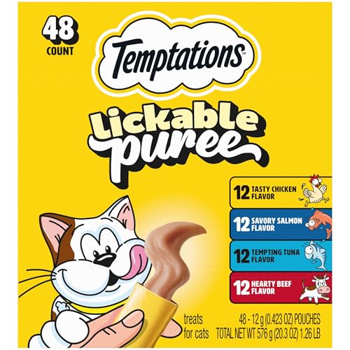 Temptations Creamy Puree 48 Count