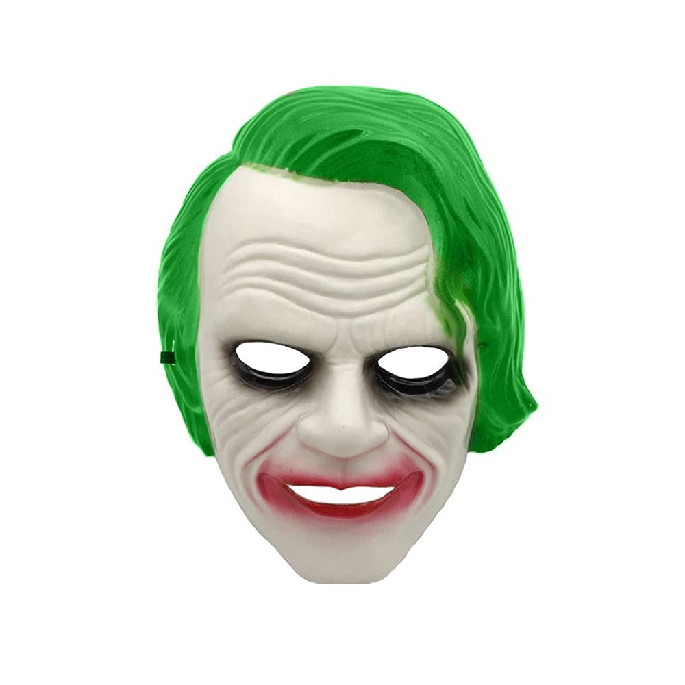 ROPA MOOLYAVAAN Products Legendary Heath Ledger Joker Full Face mask, The Dark Knight for Children and Adults Theme Party and Cosplay