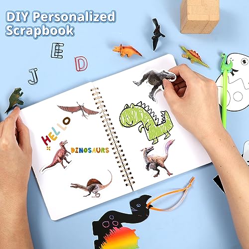 Set de Diario Dinosaurios CAGIE para Niños miniatura 3