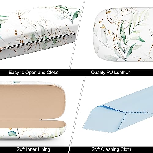 Image of Eyeglasses Case, Hard Shell Protective Case for Glasses, Unisex for Women Men