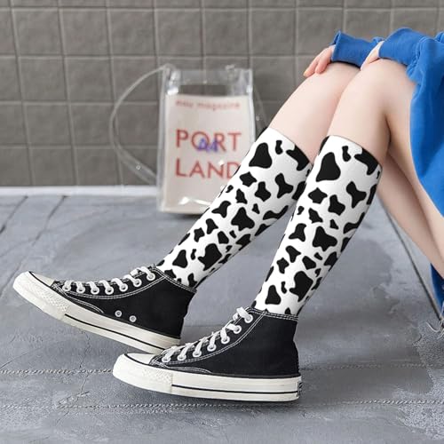 Image of Knee High Socks for Women Girls Fashion Women's Festival Stockings for Casual Running Work Travel