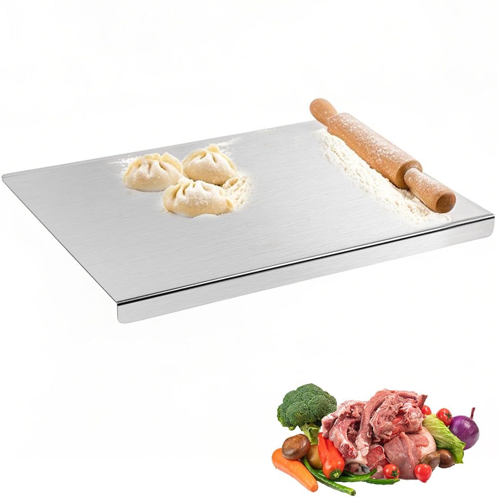 Planche à découper en acier inoxydable 30x40 solide et durable pour votre plan de travail