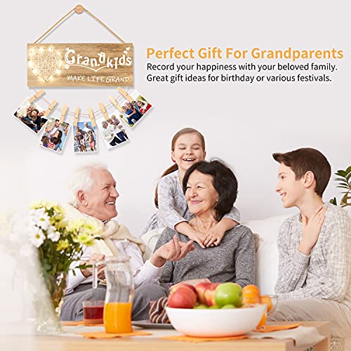 Grandma Gifts, Gift for Grandma Nanny from Grandkids Photo Frame, Birthday, Retirement, Grandparents,Presents for Nana, Nan from Grandchildren, Grandkid Picture Frame — photo 3