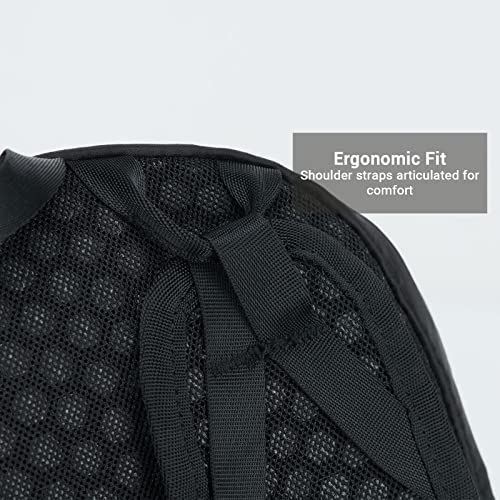 Mochila de senderismo ligera 16L color negro miniatura 6