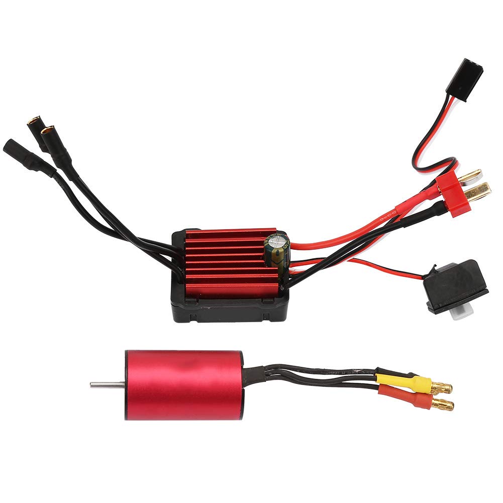 Ensemble combiné ESC de Moteur sans Balais SURPASS 4000KV, pour Modèle de Voiture RC, Moteur 2440 étanche de Précision avec Conception à Couple élevé