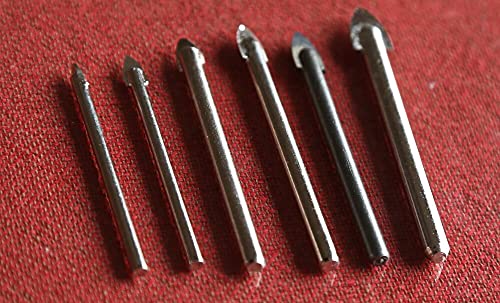 Brocas para cerámica y vidrio 3-14 mm set 10 piezas miniatura 1