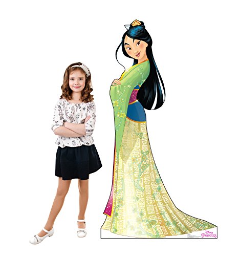 Image of Cardboard People Mulan Life Size Cardboard Cutout Standup - Disney Princess Friendship Adventures
