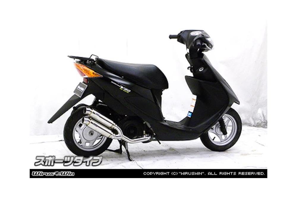 WirusWin レッツ4 社外マフラー O2センサー有 ロッドサイレンサー 楽天市場】WirusWin レッツ4(CA45A・CA46A) O2センサー有 ロッド