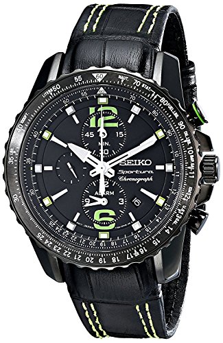 セイコー Seiko Men's SNAE97 Sportura-Aviator Watch 男性 メンズ 腕時計 【並行輸入品】