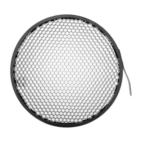 Réflecteur standard diffuseur abat-jour plat nid d'abeille grilles 10/20/30/40/50/60 degrés montage studio clignotant