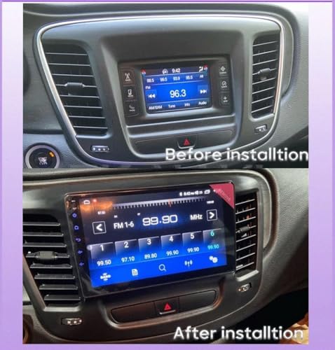 Autoradio touchscreen para Chrysler 200 con llamadas manos libres y Mirror Link 2