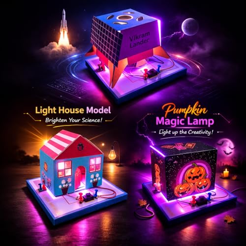 Image of Electrical Lab - Science Experiment Kit for Kids Ages 7 to 14 | Ultimate Electricity Engineering Toy | Electronic Science Project Kit | Robotics STEM Birthday Gift for Boys & Girls