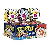 Caramelos Cerdán - Narizotas Monster | Caramelo Duro con Palo Sabor Cereza | Caramelos Sin Gluten ni Alérgenos | Ideal...