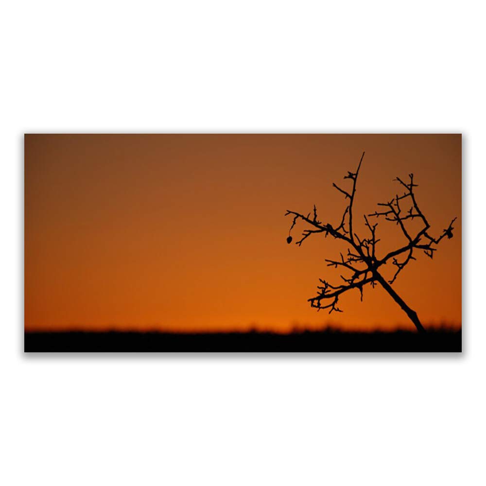 Impression sur verre trempé 120x60cm tableau mural pour grand mur vide