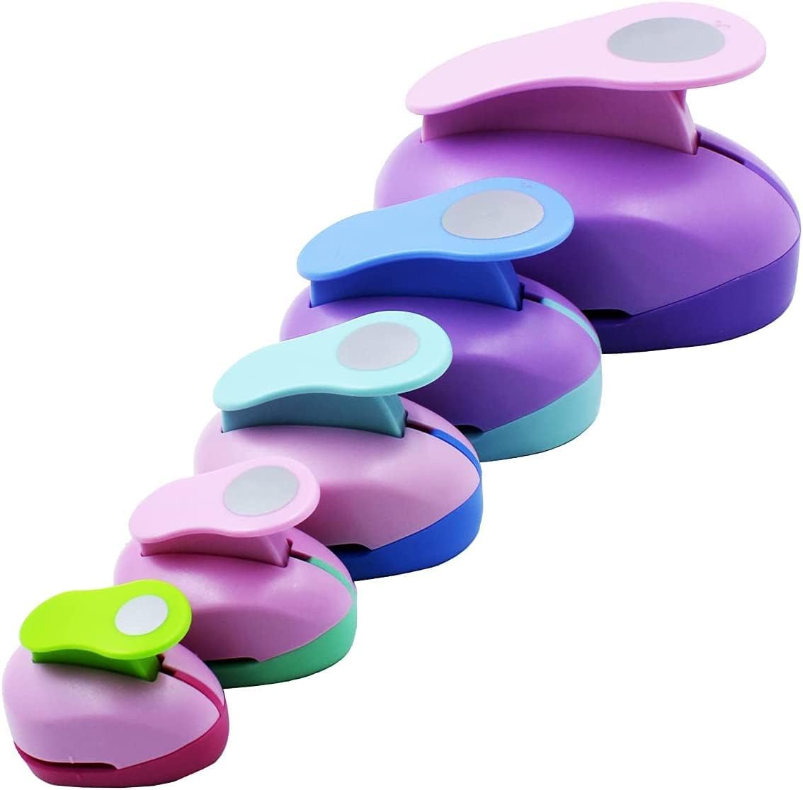 Amazon.co.jp: クラフトパンチ カラフル クラフト 紙用パンチ ミニ