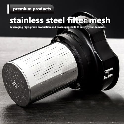 Behogan 2000ML Teekanne Glas, Teekanne mit Siebeinsatz und Reinigungsbürste, Hitzebeständig Glaskanne, Teekann e für jeden Tag, Tee-Ei für lose Blätter Teekann e, Ideal zur Zubereitung von Losen Tees