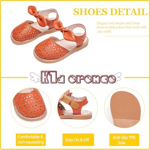 Image of Kiderence Toddler Girls Sandals Little Girls Kids Summer Shoes Toddler Sandals