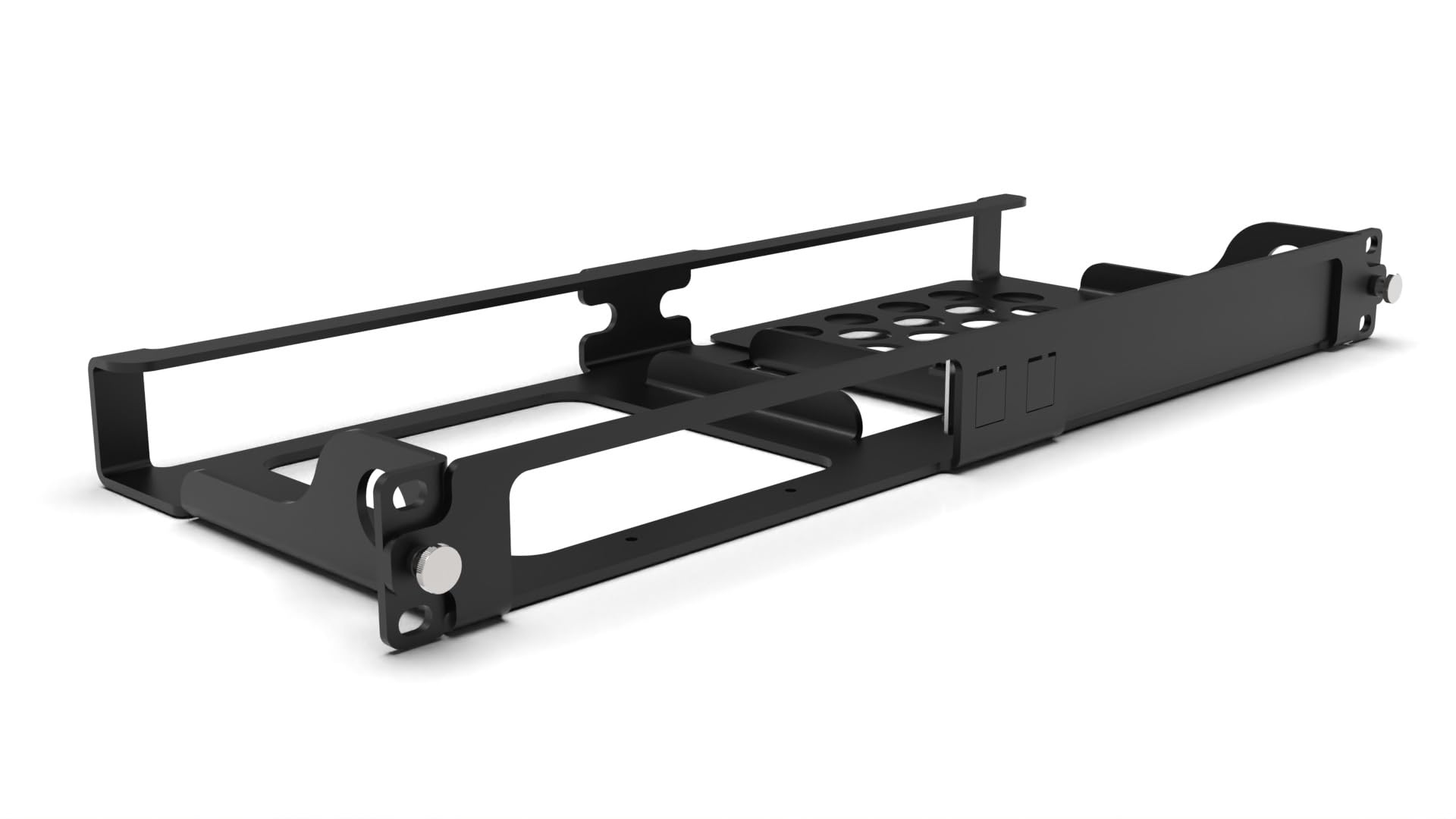 Support rack 1U 19" pour 2 HP mini