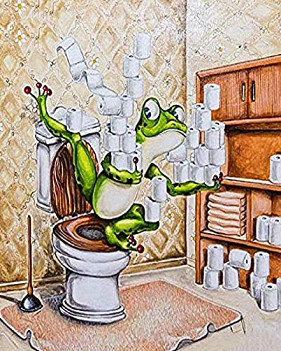 Broderie diamant 5D grenouille kit anti-stress pour adulte
